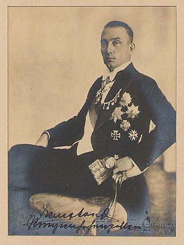 Franz Joseph Prinz von Hohenzollern Bruder von Auguste Viktoria