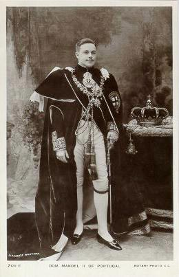 König Emanuel (Manuel) II. von Portugal